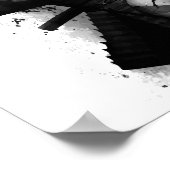 サムライギタリストカッコいいポスター ポスター (角)