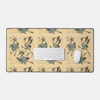 サムライクレーン ヘッドホン付き デスクマット