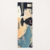 サムライサンセット：反射旅行 ヨガマット (正面)