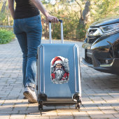 サムライサンタウォリアーのクリスマスアートギフト シール (スーツケースインサイチュ)