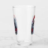 サムライサンタウォリアーのクリスマスアートギフト タンブラーグラス (右)