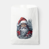 サムライサンタウォリアーのクリスマスアートギフト フェイバーバッグ (正面)