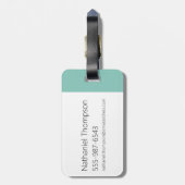 サムライジャックエナジグラフィック ラゲッジタグ (裏面縦)