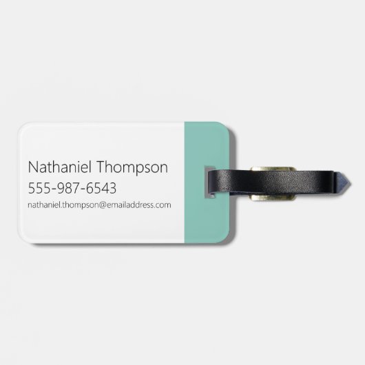 サムライジャックエナジグラフィック ラゲッジタグ (裏面横)