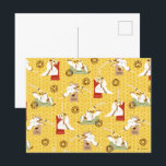 サムライジャックソードキャラクター絵柄ポーズ ポストカード<br><div class="desc">サムライジャックを様々なアクションで登場させた柄を刀で見てみよう！</div>