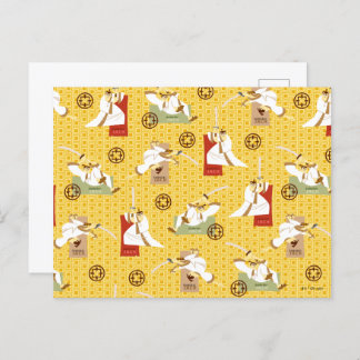 サムライジャックソードキャラクター絵柄ポーズ ポストカード