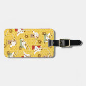 サムライジャックソードキャラクター絵柄ポーズ ラゲッジタグ (正面横)