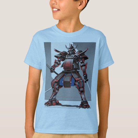 サムライジャックロボット Tシャツ (正面)
