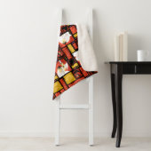 サムライジャック&アクキャラクターアートパネルパターン シェルパブランケット (インサイチュ)