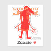 サムライジャック・レッド・ウォリアー・グラフィック シール (シート)