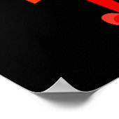 サムライジャック・レッド・ウォリアー・グラフィック ポスター (角)