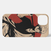 サムライスピリッツお笑い – 坂田銀時アニメ iPhoneケース (裏面横)