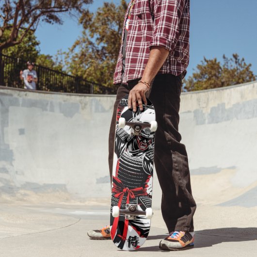 サムライスピリットスケートボードはっきりした- Ink Battle Art スケートボード (室外2)