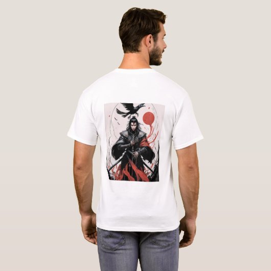 サムライスピリット:衣服の強さ Tシャツ (裏面フル)