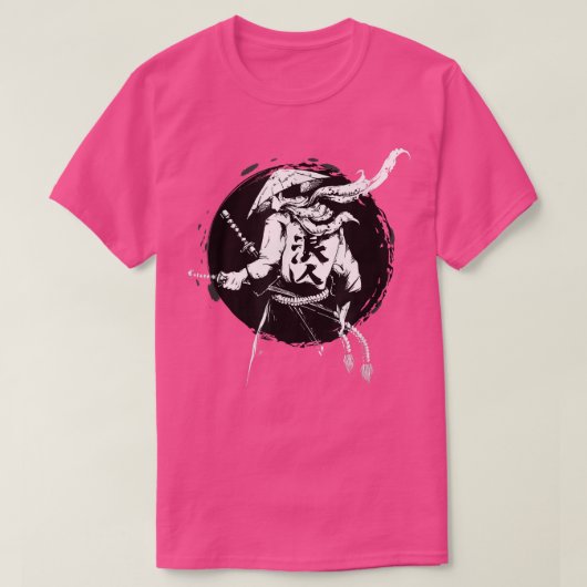 サムライソードサムライニンジャギフトおもしろい|過去記事 Tシャツ (デザイン正面)