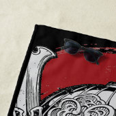 サムライタイガービーチタオル ビーチタオル (インサイチュ)