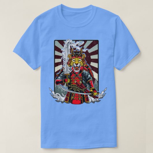 サムライチータウォリアー日本のジ Tシャツ (デザイン正面)