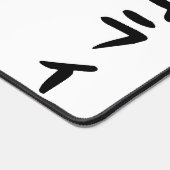 サムライデスクマット – 大型ゲーム&オフィスマウスパッド デスクマット (コーナー)