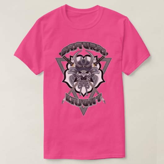 サムライナイト忍者戦士カタナカブトヘルメット Tシャツ (デザイン正面)