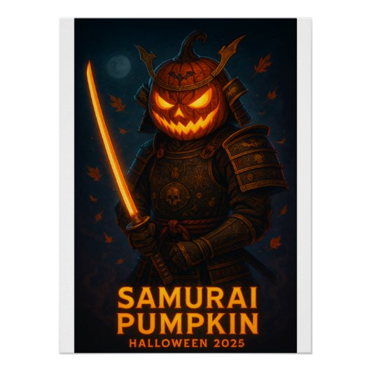 サムライパンプキンハロウィーン2025 ポスター (正面)