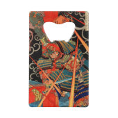 サムライファイティングモンスター クレジットカード栓抜き (正面)