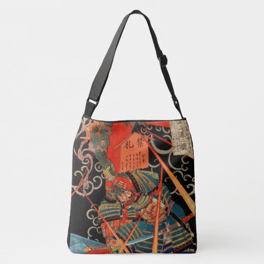 サムライファイティングモンスター クロスボディバッグ (裏面)