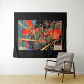 サムライファイティングモンスター タペストリー (インサイチュ(横))