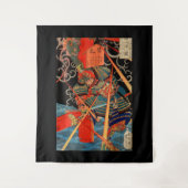 サムライファイティングモンスター タペストリー (正面)