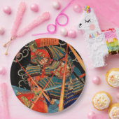 サムライファイティングモンスター ペーパープレート (パーティー)