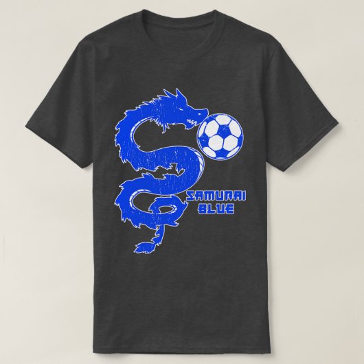 サムライブルージャパン Tシャツ (デザイン正面)