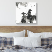 サムライプレミアムラップ帆布 キャンバスプリント (インサイチュ (寝室))