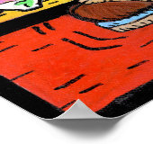 サムライベアプリント ポスター (角)