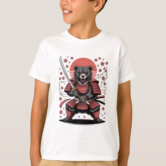 サムライベア キッズTシャツ Tシャツ (正面)