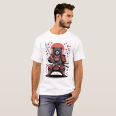 サムライベアTシャツ Tシャツ (正面フル)