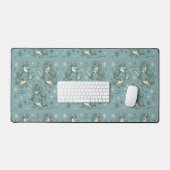 サムライペンギン ゲーミングマウス デスクマット (キーボード&マウス)