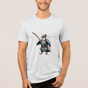 サムライペンギンf トライブレンドTシャツ