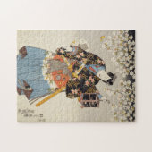 サムライホールディングランタン刀浮世絵パズル ジグソーパズル (横)