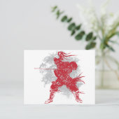 サムライポーズ ポストカード (スタンド正面)