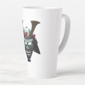 サムライマスク カフェラテマグ (右アングル)