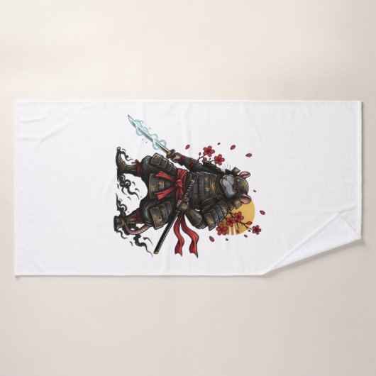  サムライラット戦士  バスタオル (バスタオル)