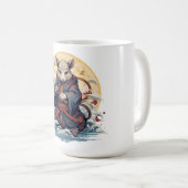 サムライラット コーヒーマグカップ (正面右)