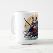 サムライラット コーヒーマグカップ (正面左)