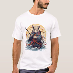 サムライラット ベーシック ホワイトTシャツ Tシャツ