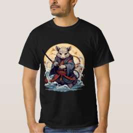 サムライラット メンズTシャツ Tシャツ