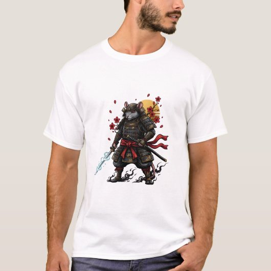 サムライラット メンズTシャツ Tシャツ (正面)