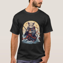 サムライラット メンズTシャツ