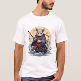 サムライラット メンズTシャツ Tシャツ