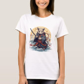 サムライラット 女性用Tシャツ Tシャツ (正面)