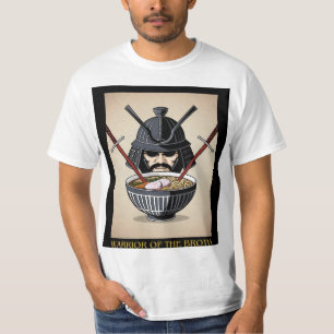 サムライラーメンTシャツ – ブラットTシャツの戦士 Tシャツ