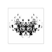 サムライ古代デーモンマスクv0 ラバースタンプ (インプリント)